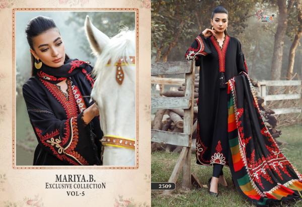 Shree Mariya B Exclusive Collection Vol 5 Rayon Pakistani Salwar Suit